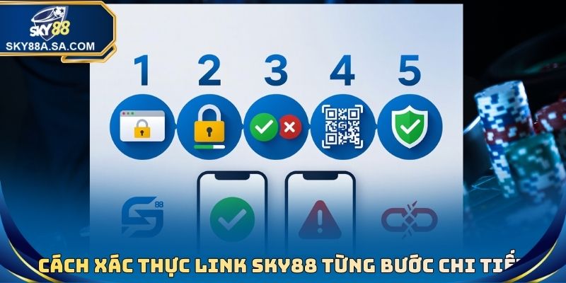 Cách xác thực link Sky88 từng bước chi tiết